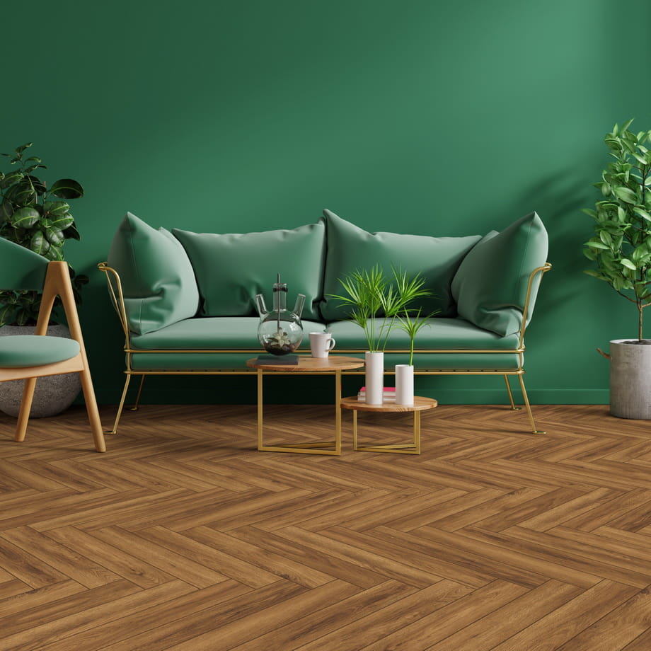 Кварцвинил SPC floor Vintage CL 0420 Aberhof Carmelita в интерьере