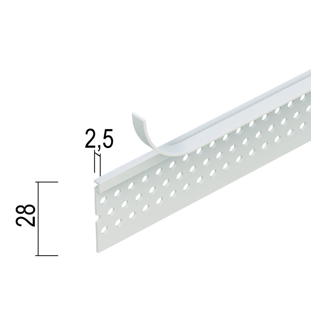 Protektor 37862 (Trim-tex) теневой профиль для откосов размеры