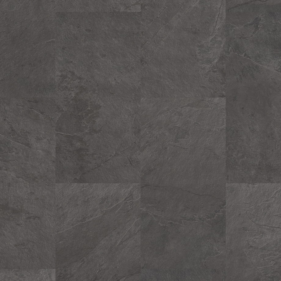 ПВХ-плитка Quick-Step Сланец Чёрный | Alpha Vinyl Oro AVSTU40035. Купить в Минске