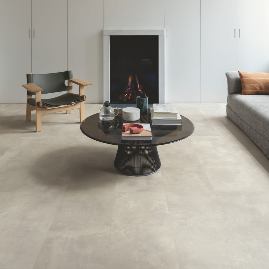 Ламинат Quick-Step Тонированный Бетон MUU5491 Muse Ultra в интерьере 2