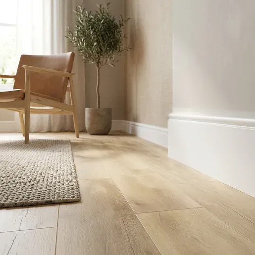 Ламинат Quick-Step Impressive IM9067 Дуб Натуральный Браш фото в интерьере