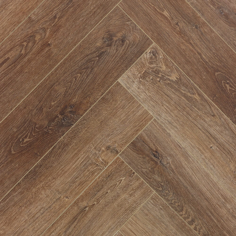 Кварцвинил CronaFloor H001 Дуб Тулуза Herringbone детально