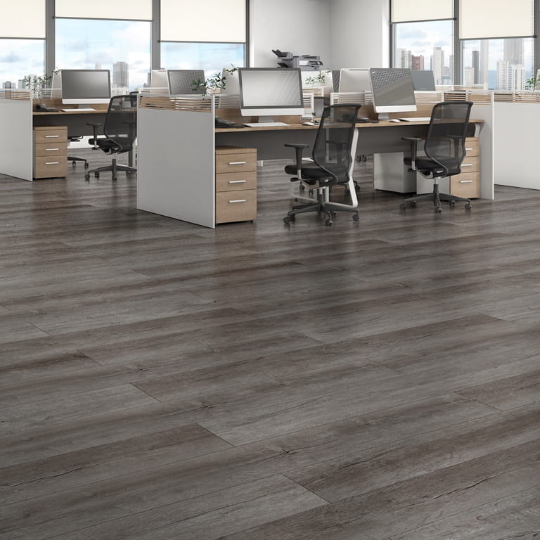 Кварцвинил SPC Floor Noventis Дуб Камелот 1581 Avalon в интерьере