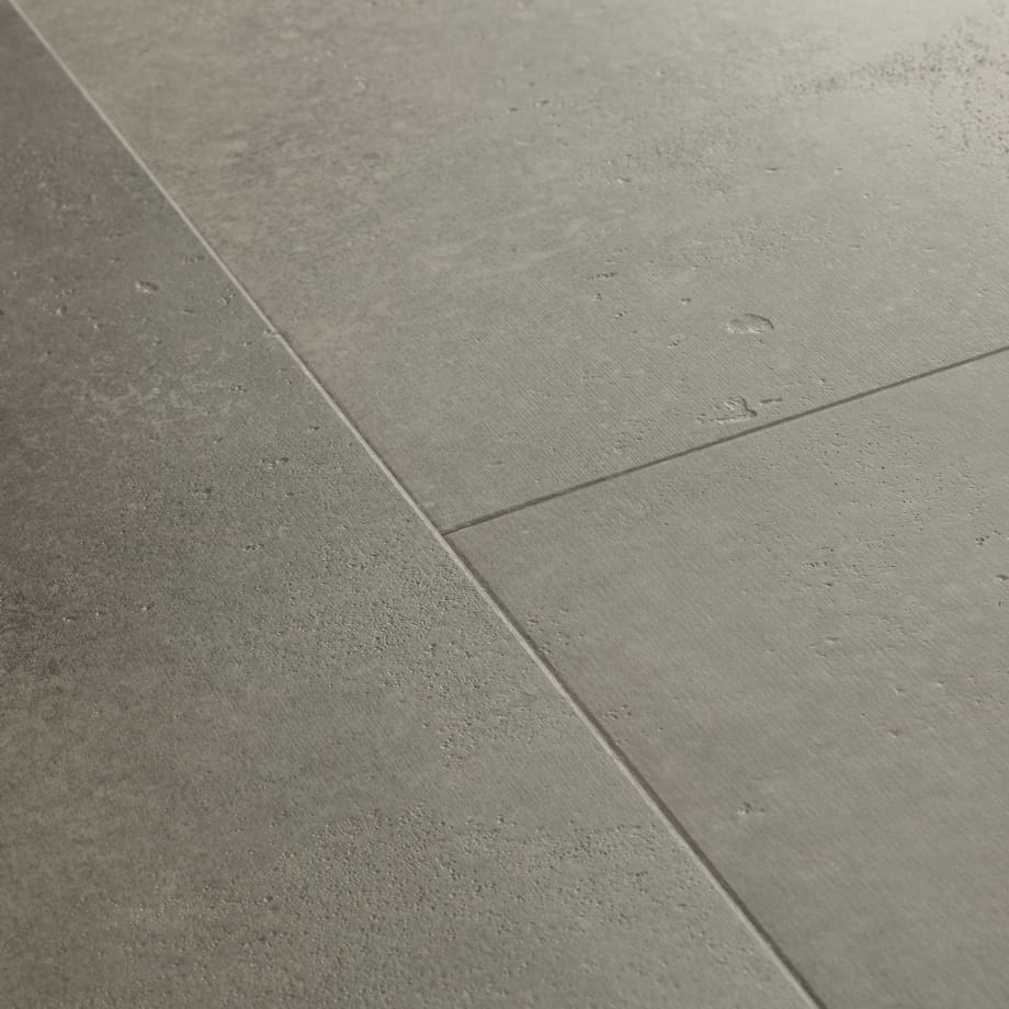ПВХ-плитка Quick-Step Бетон Облачный AVMTU40273 Alpha Vinyl Illume фактура поверхности