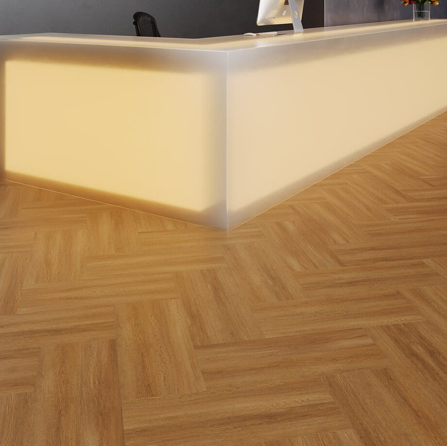 Кварцвинил SPC Floor Natisston Дуб Vestlan 5004-08 Unique в интерьере 3