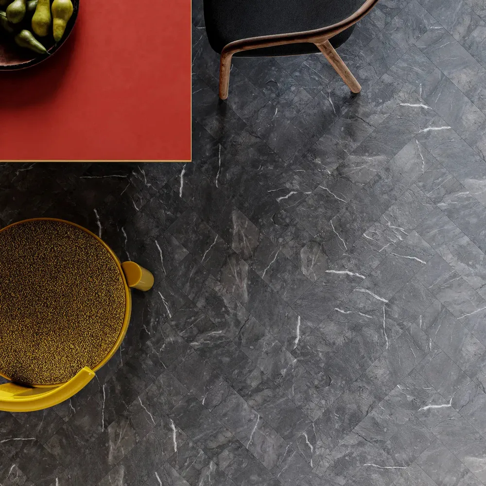 Замковый BerryAlloc Spirit Soul CLCF 55 Herringbone Zigi в интерьере