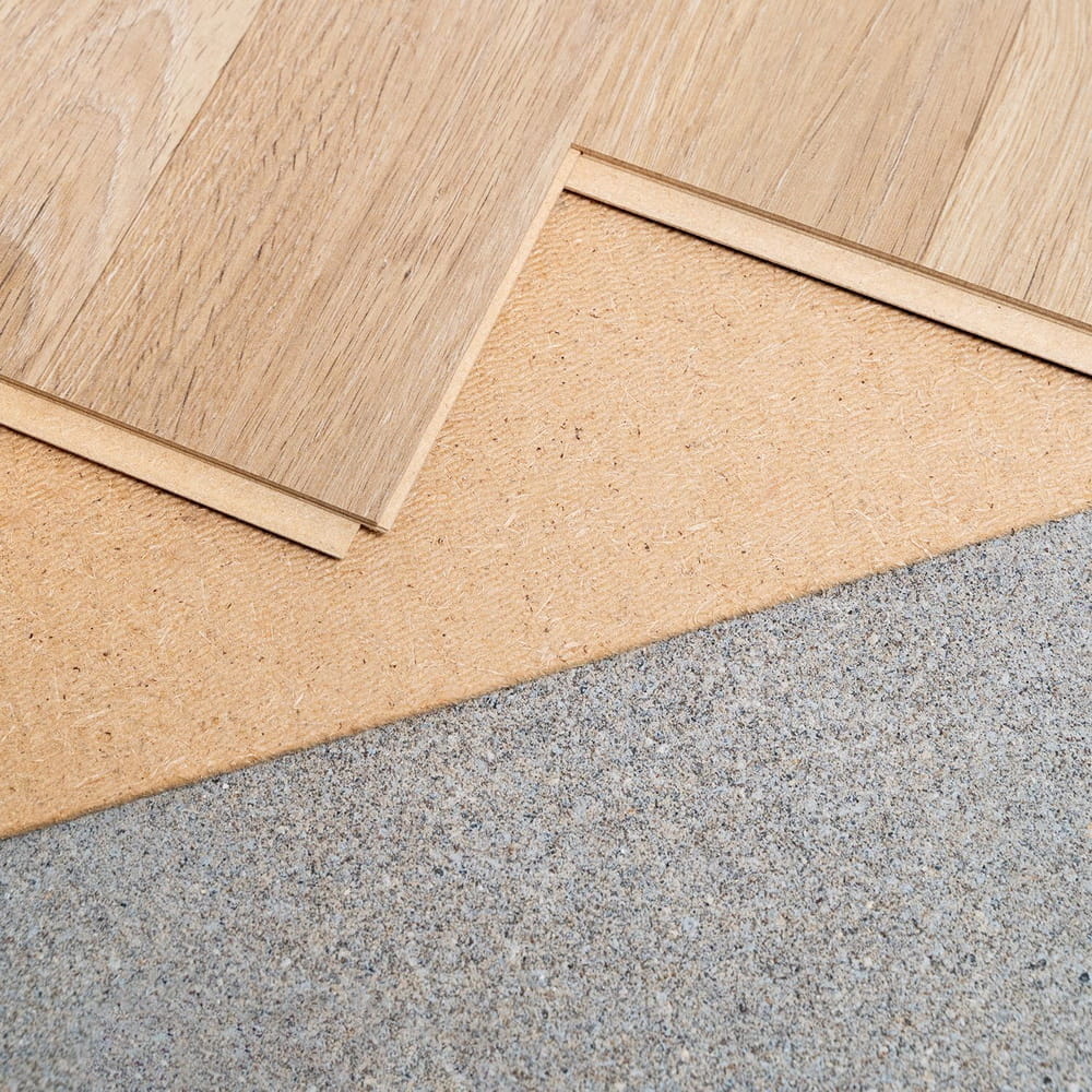 Хвойная подложка под ламинат Белтермо Underfloor 3 мм детально
