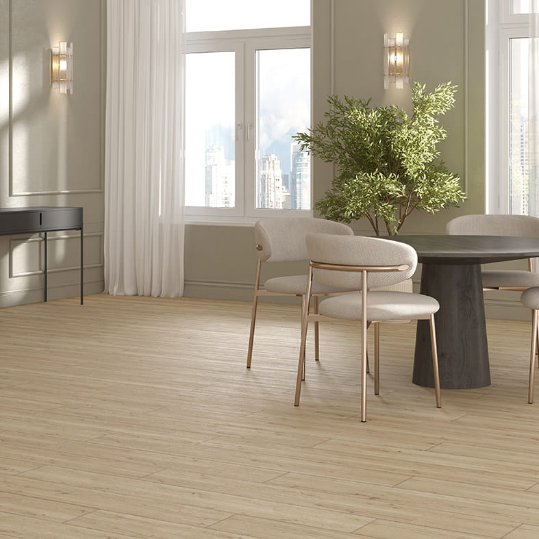 Ламинат Pergo Дуб суконный L1251-08623 Skara pro в интерьере