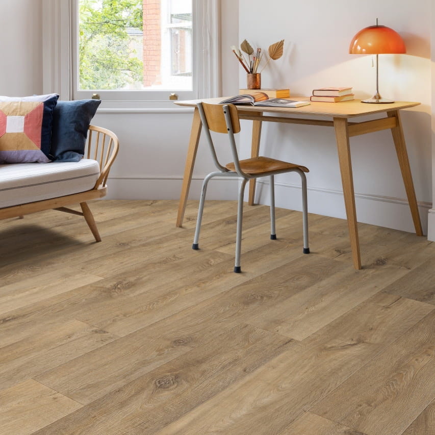 Кварцвинил Moduleo Nashville Oak 88299 Roots в интерьере