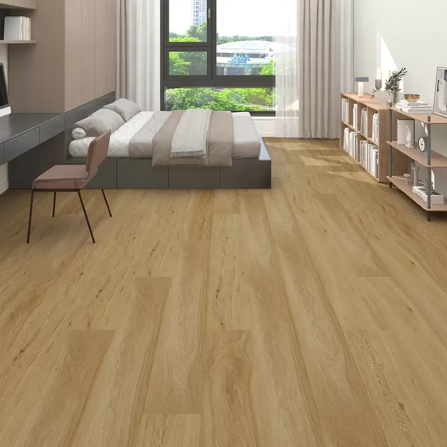 Виниловый SPC Quick-Step Дуб Солнечный OSPC20263 Oasis в интерьере