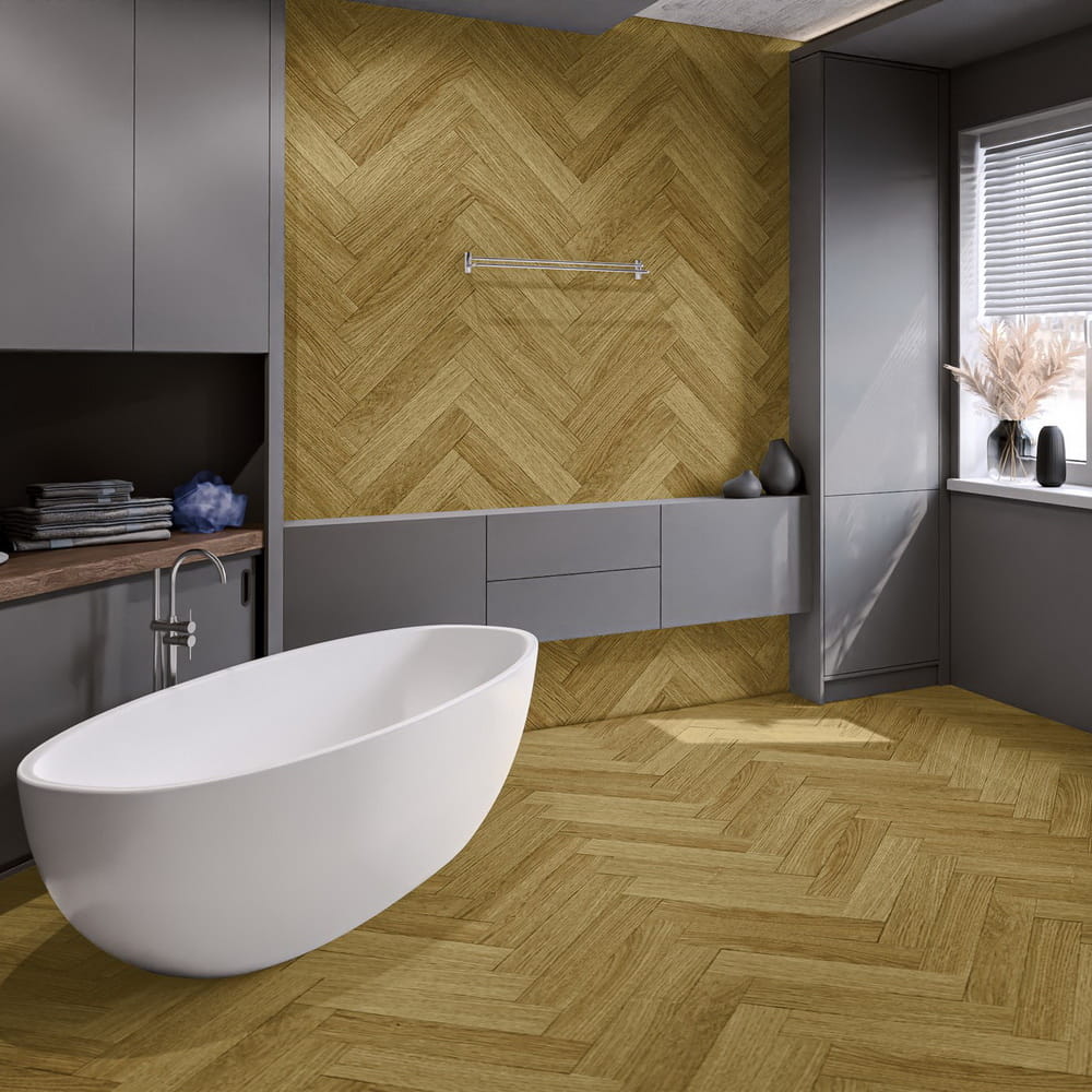 Кварцвинил Damy Floor London 190902EL-06 Манчестер (Manchester) в интерьре