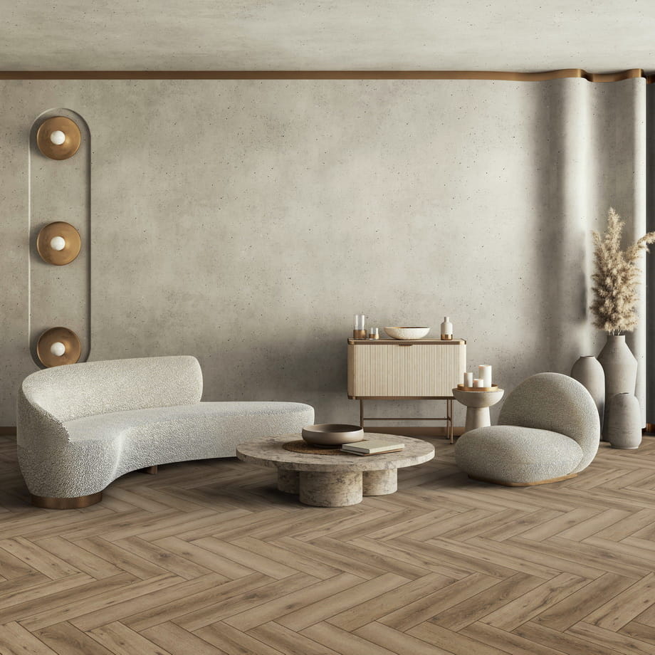 Кварцвинил SPC floor Vintano CL 0058 Aberhof Carmelita в интерьере
