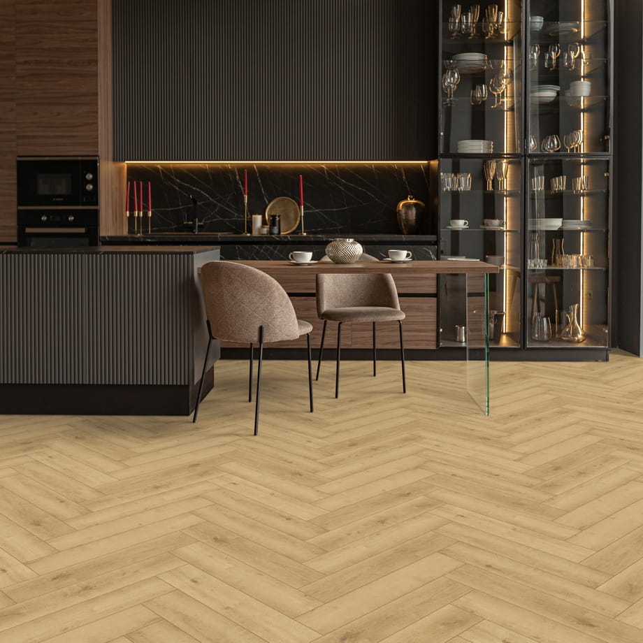 Кварцвинил SPC floor Narbora CL 2626 Aberhof Carmelita в интерьере