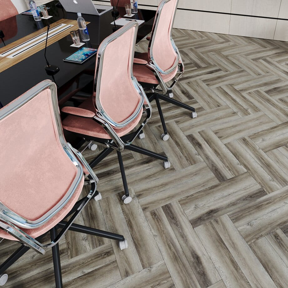 Кварцвинил SPC Floor Natisston Дуб Messa 5004-01 Unique в интерьере 3
