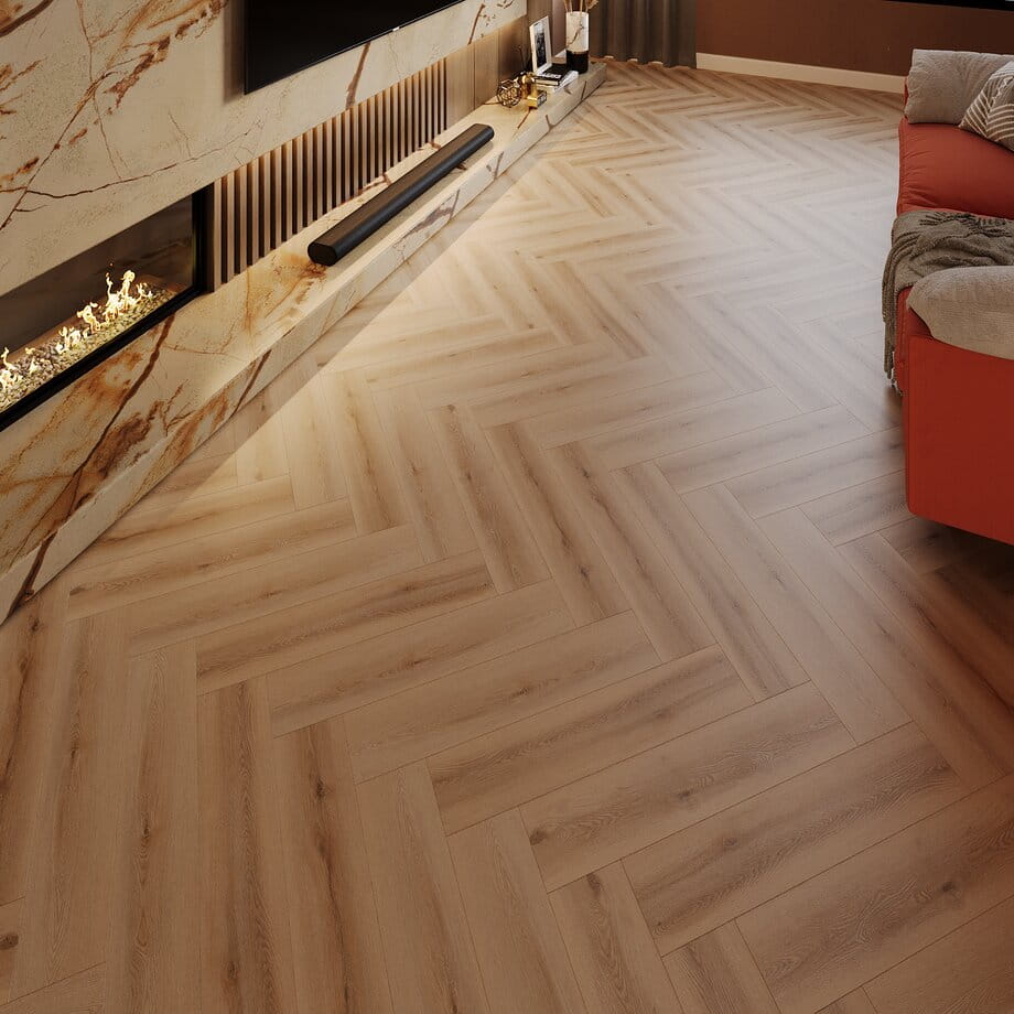 Кварцвинил SPC Floor Natisston Дуб Sollys 5004-07 Unique в интерьере 3