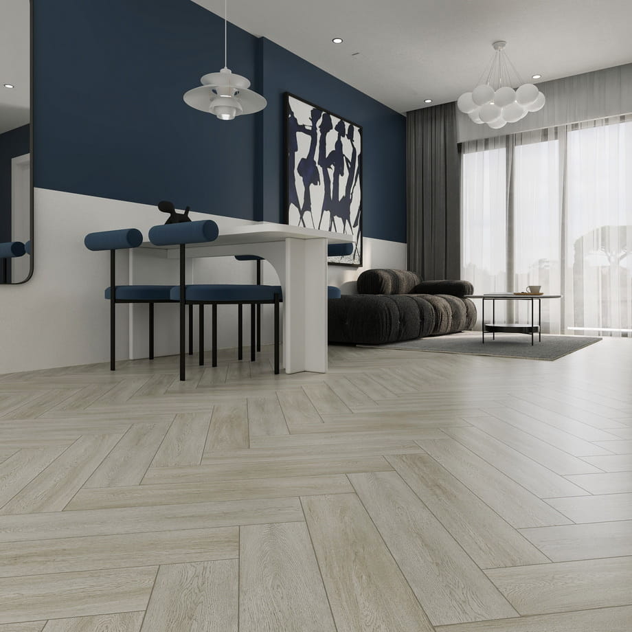 Кварцвинил SPC Floor Natisston Дуб Bandak 5004-02 Unique в интерьере 3