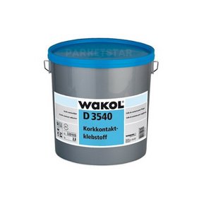 Контактный клей для пробки Wakol D 3540 2.5 Kg