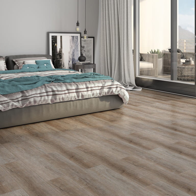Кварцвинил SPC Floor Noventis Дуб Кельтский 1583 Avalon в интерьере