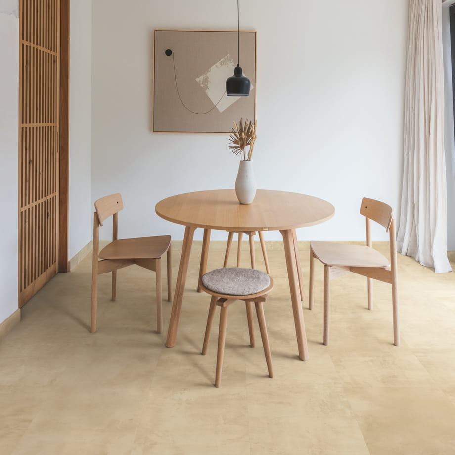Ламинат Quick-Step Песчаник MUU5489 Muse Ultra в интерьере