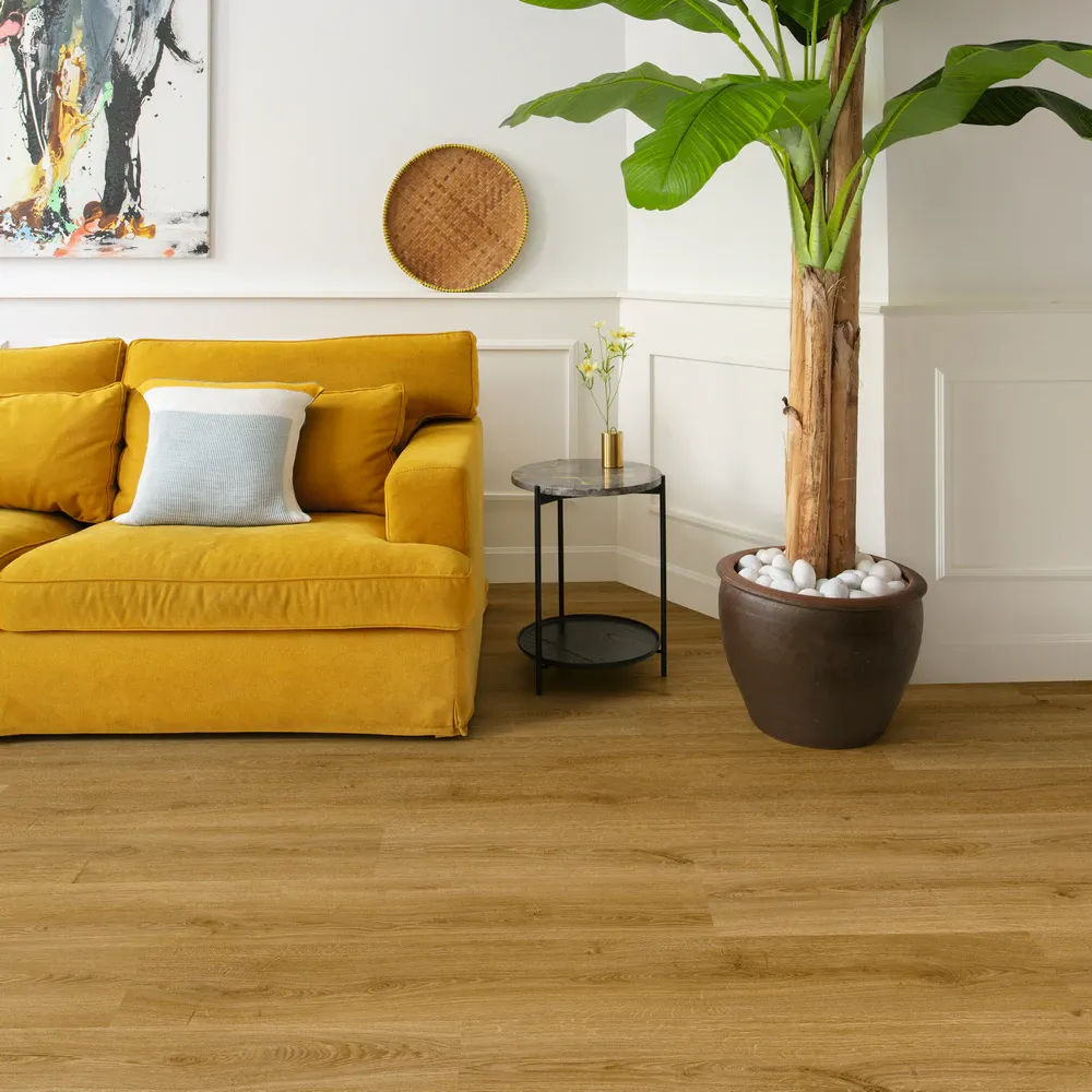 Quick-Step Alpha винил Bloom AVMPU40238 Эко Дымчатый в интерьере 4