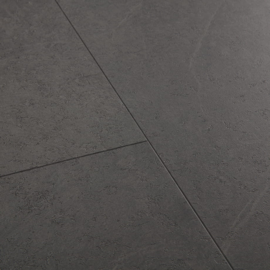 ПВХ-плитка Quick-Step Сланец Чёрный Alpha Vinyl Oro AVSTU40035 фактура поверхности