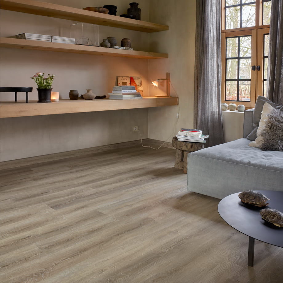 Виниловый пол SPC Floor French Light 9378 в интерьере