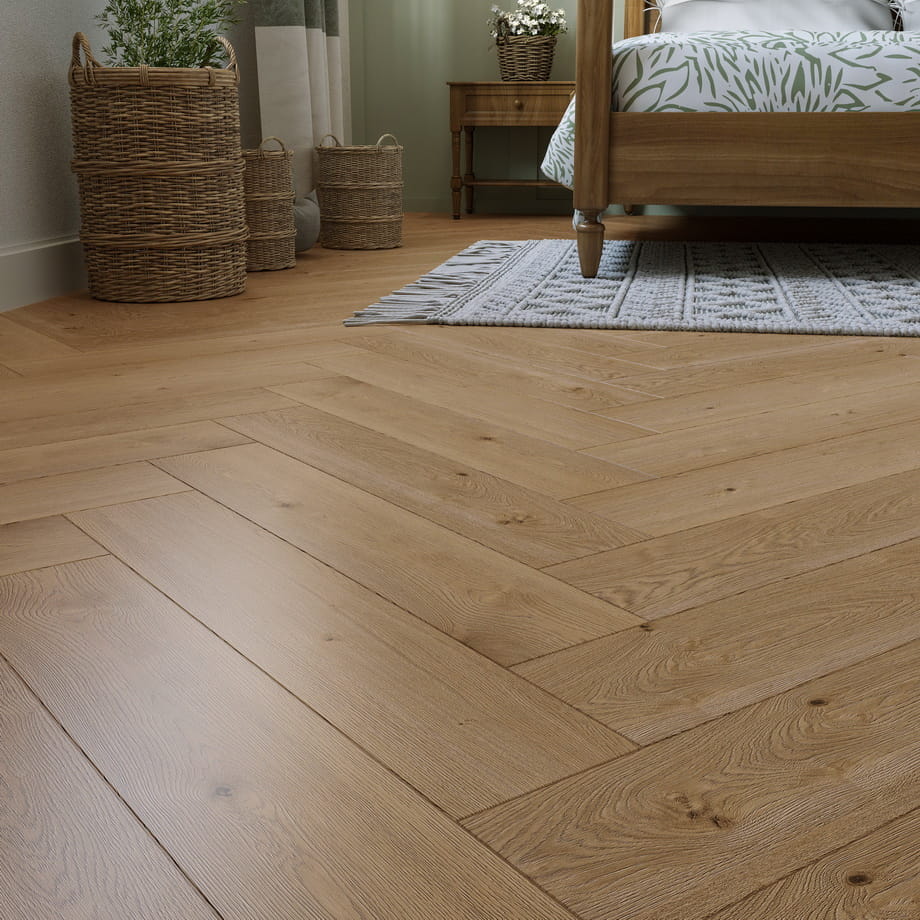 Кварцвинил SPC Floor Natisston Дуб Tinn 5004-05 Unique в интерьере 3