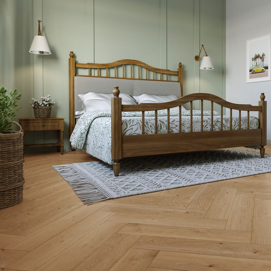 Кварцвинил SPC Floor Natisston Дуб Tinn 5004-05 Unique в интерьере 2