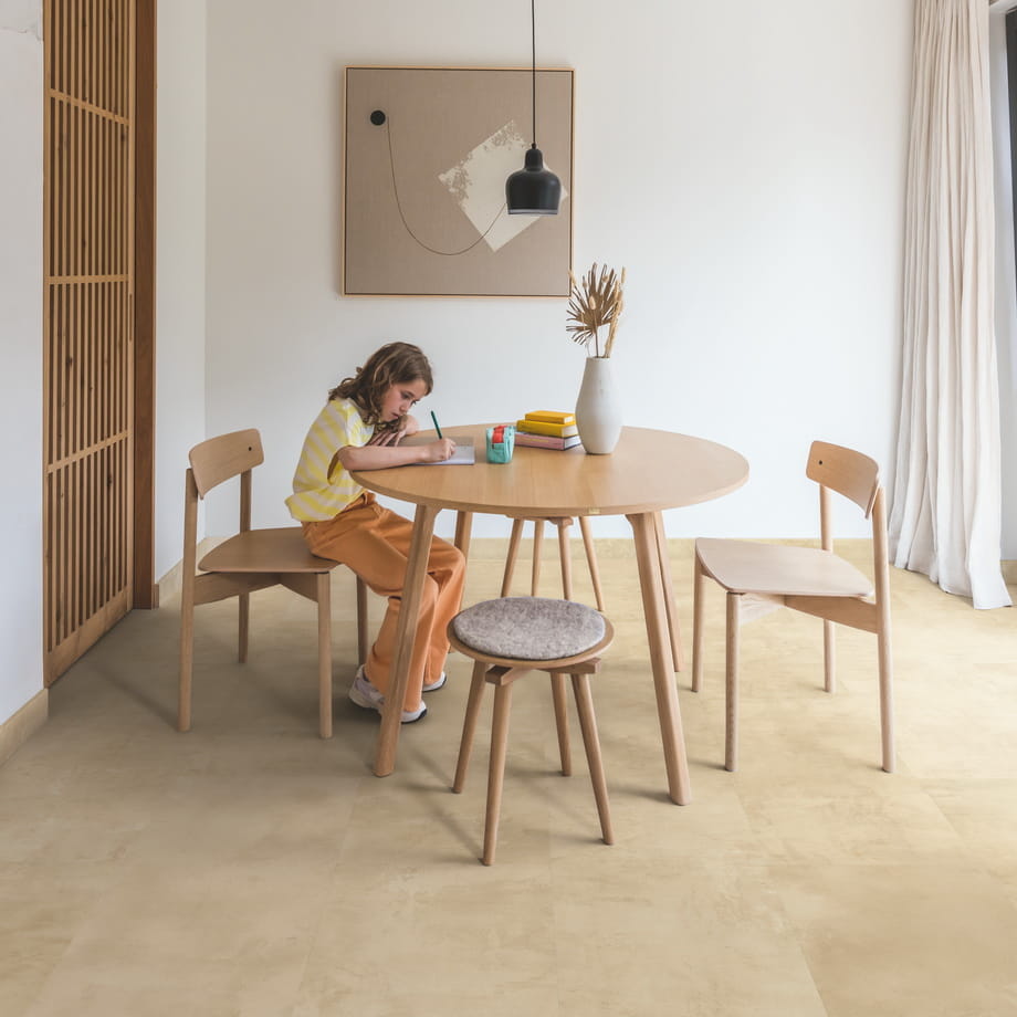 Ламинат Quick-Step Песчаник MUU5489 Muse Ultra в интерьере 2