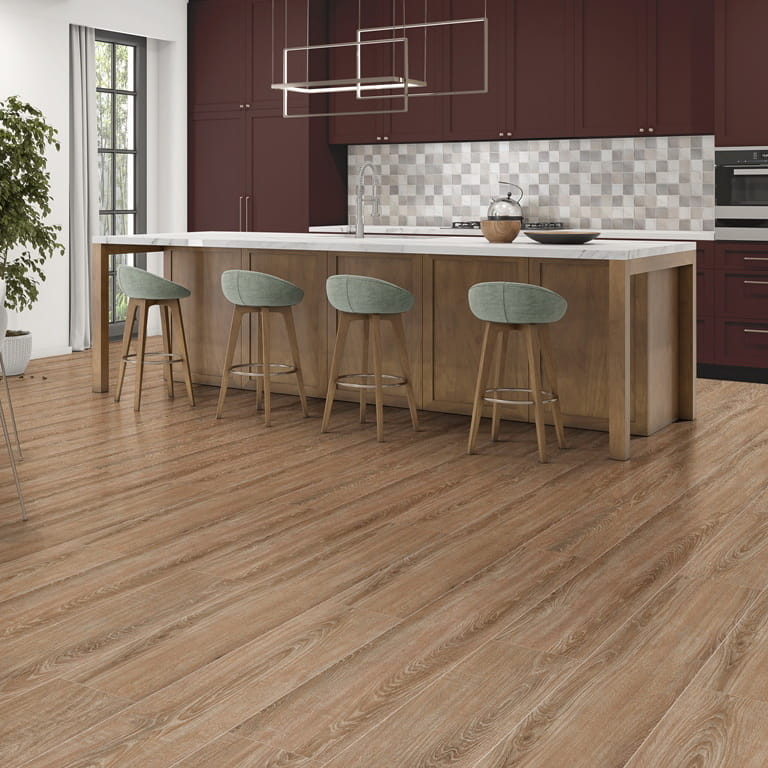 Кварцвинил SPC Floor Noventis Дуб Валлийский 1586 Avalon в интерьере 2