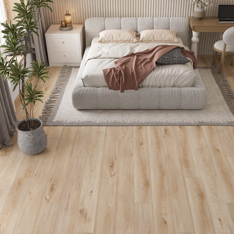 Кварцвинил CronaFloor Дуб Фрейзер ZH-81130-2 Wood в интерьере 3