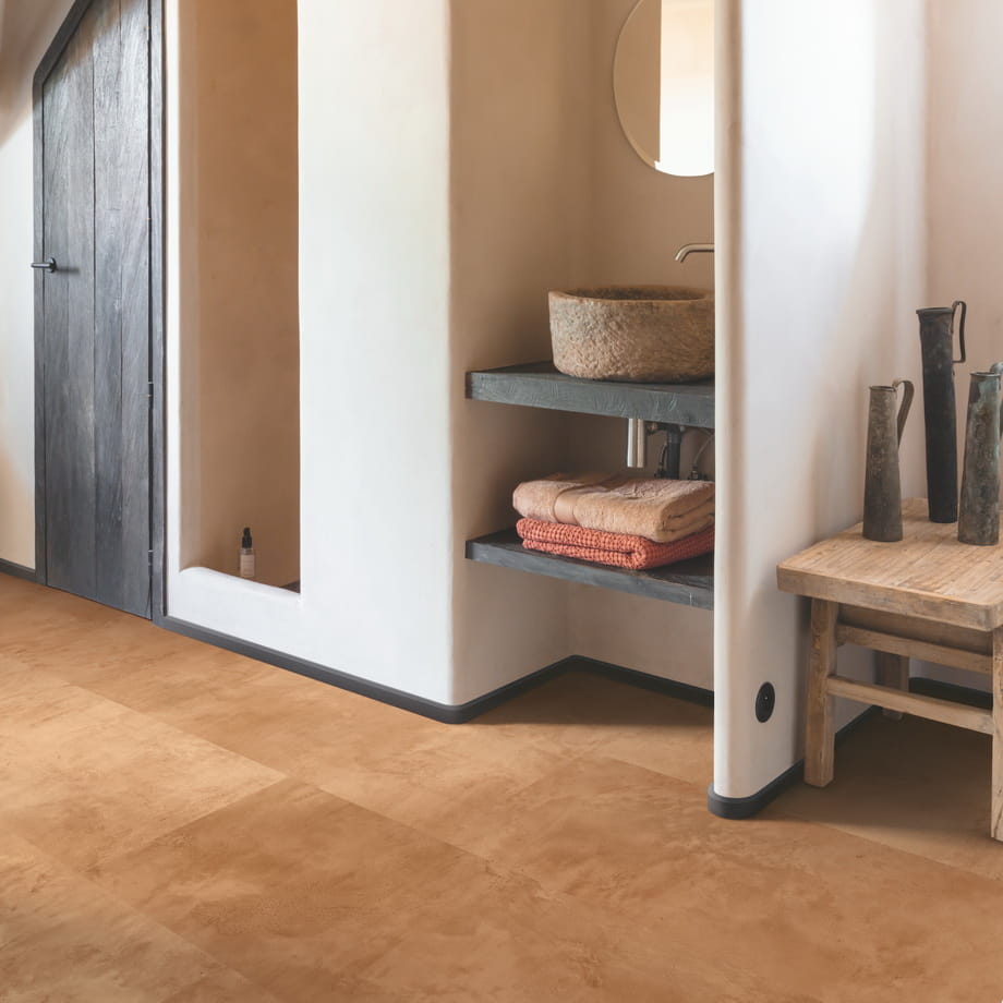 Ламинат Quick-Step Терракота MUU5490 Muse Ultra в интерьере