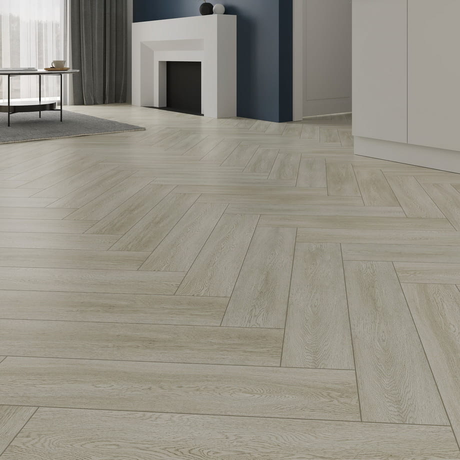 Кварцвинил SPC Floor Natisston Дуб Bandak 5004-02 Unique в интерьере