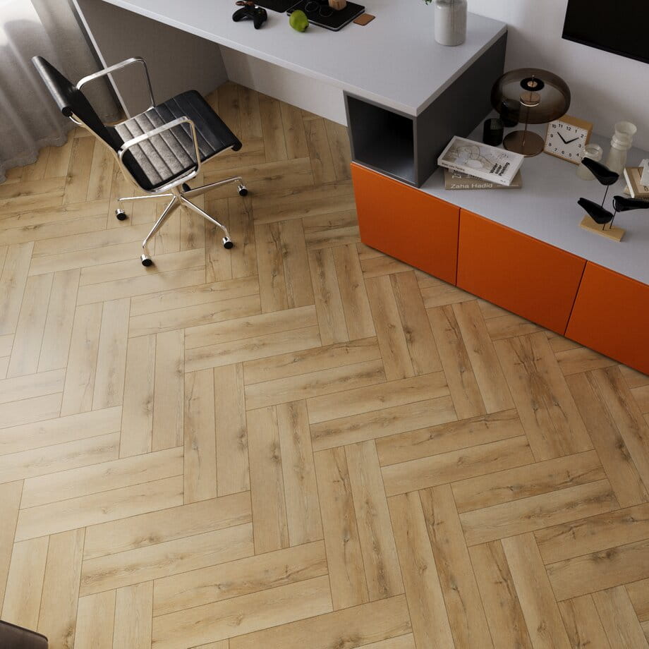 Кварцвинил SPC Floor Natisston Дуб Totak 5004-04 Unique в интерьере