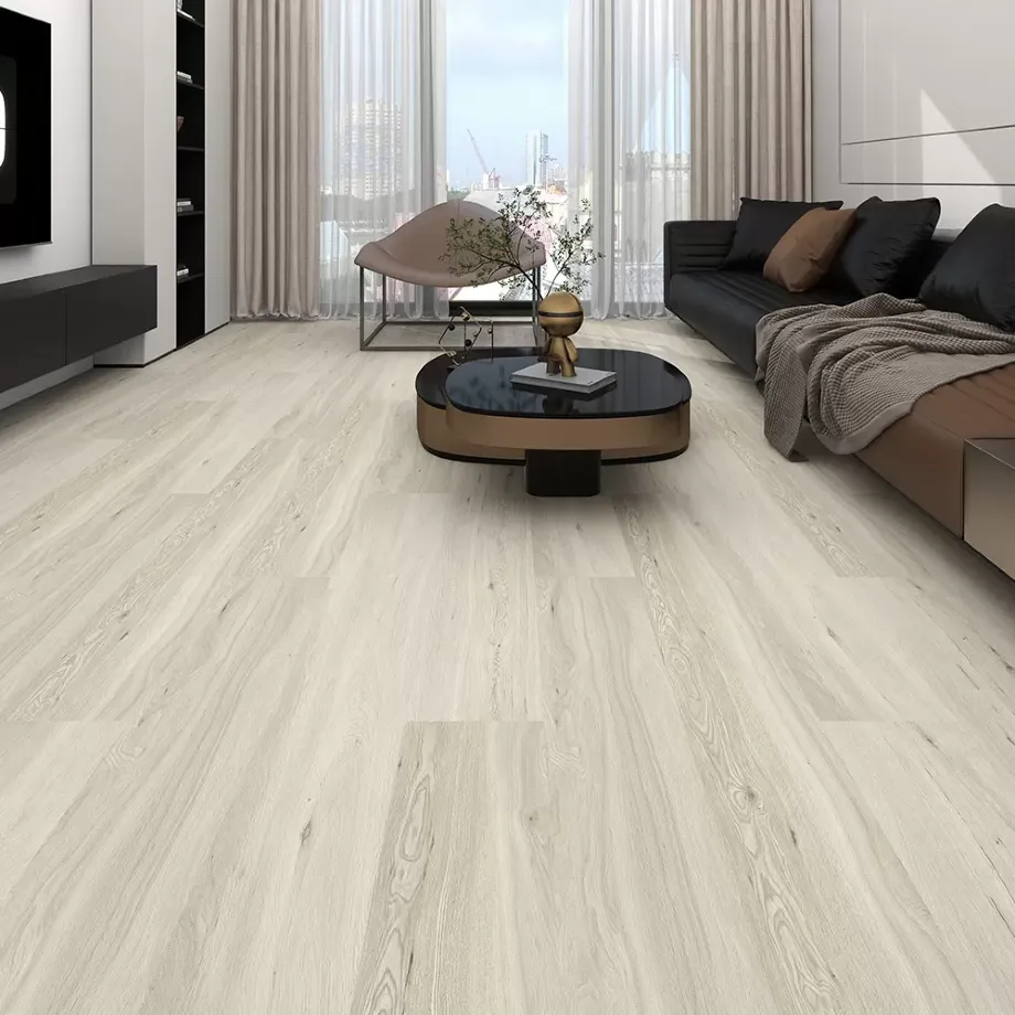 Виниловый SPC Quick-Step Дуб Облачный OSPC20260 Oasis в интерьере