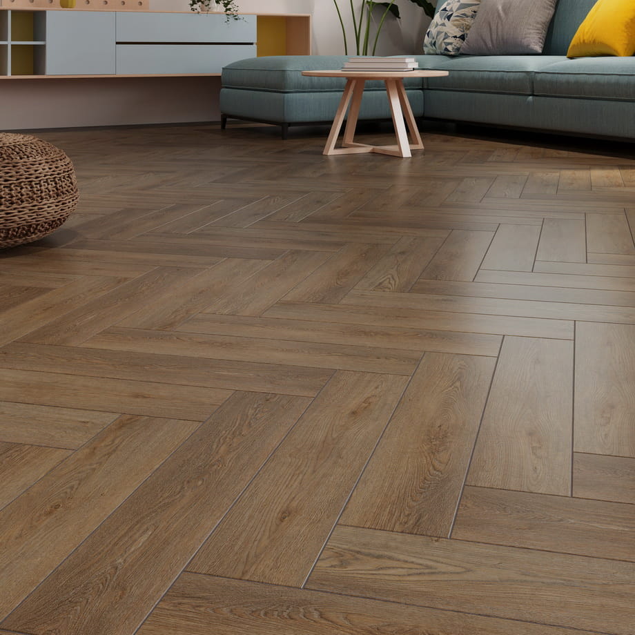 Кварцвинил SPC Floor Natisston Дуб Femunn 5004-03 Unique в интерьере 2