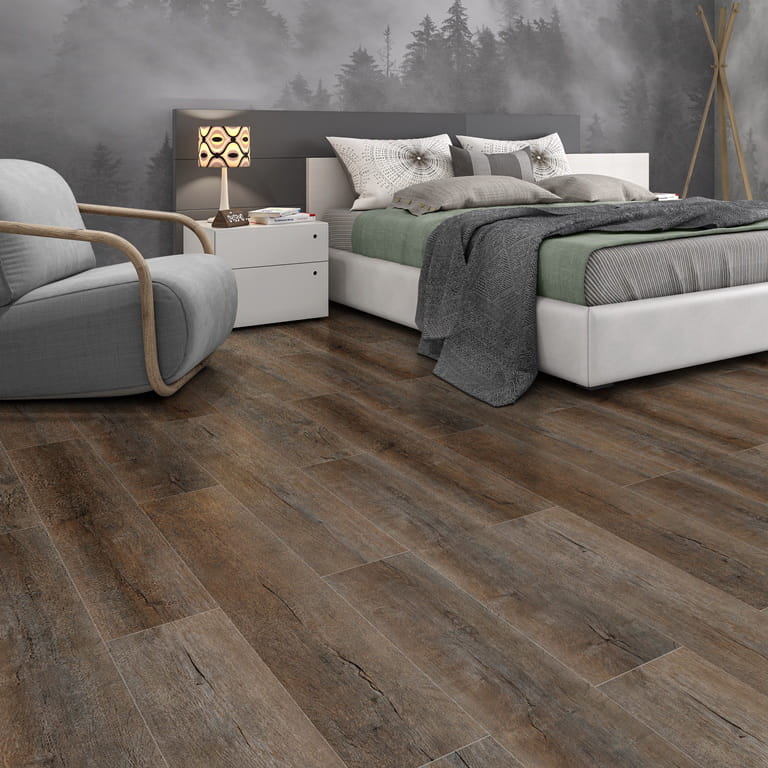Кварцвинил SPC Floor Noventis Дуб Корнуолл 1585 Avalon в интерьере