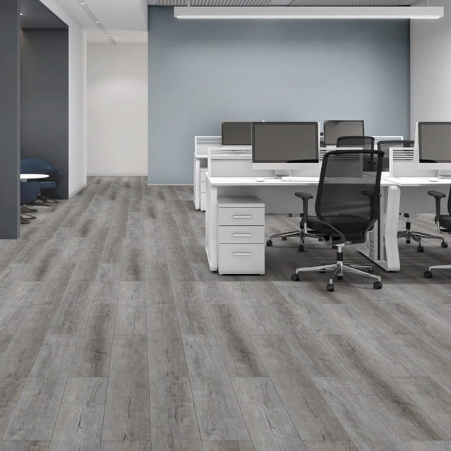 Кварцвинил SPC Floor Noventis Дуб Эктор 1584 Avalon в интерьере