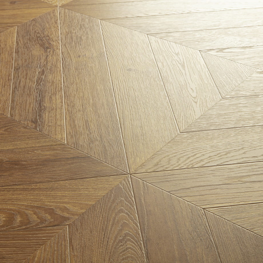 Ламинат Quick-Step Дуб Горчичный CAU4162 Castle Ultra ромбом фактура поверхности