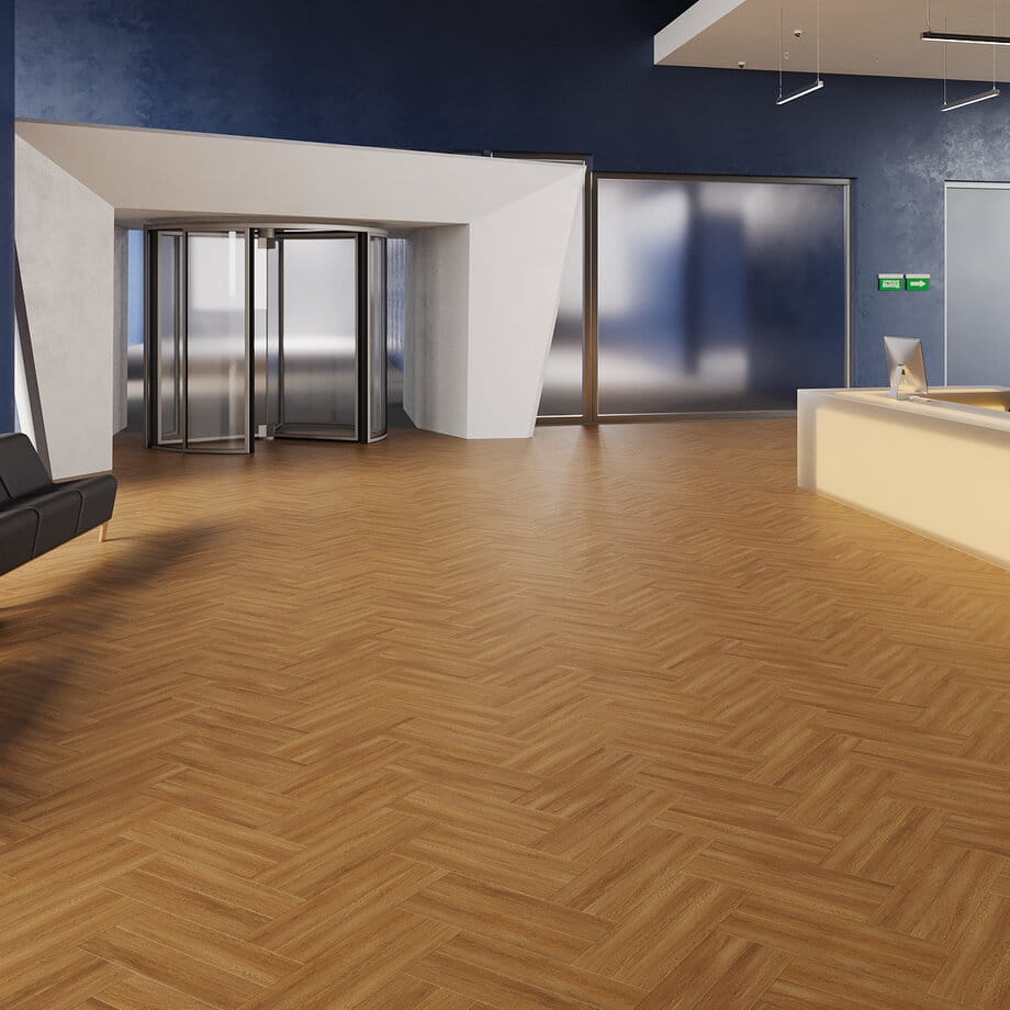 Кварцвинил SPC Floor Natisston Дуб Vestlan 5004-08 Unique в интерьере