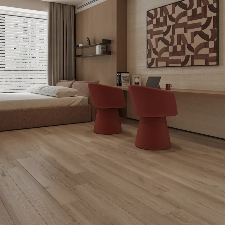Ламинат Tulesna Selene LF501-13 Арктика в интерьере 1