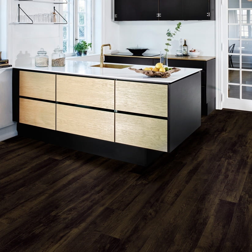 Кварцвинил Moduleo Country Oak 54991 Roots в интерьере
