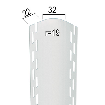 Protektor 3780 (Trim-tex) Профиль угловой Bullnose